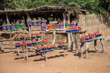 Roadside food stall